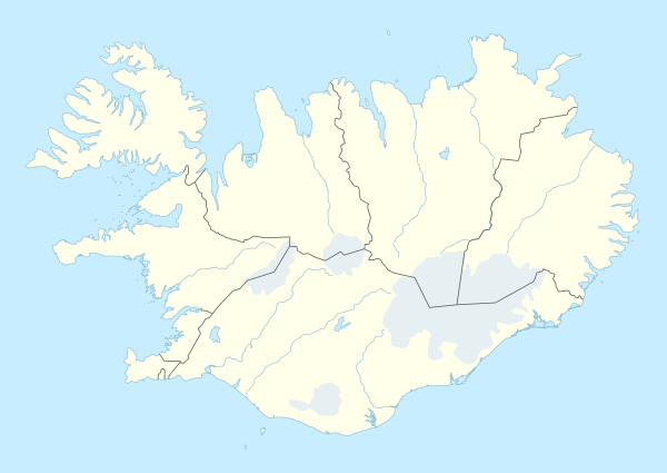 List of glaciers in Iceland is located in Iceland