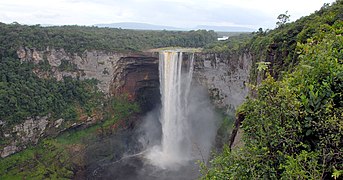 Kaietur Falls in the Dry Season, Feb 2007