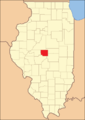 Das Logan County von seiner Gründung im Jahr 1839 bis 1841