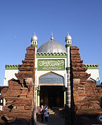 The Majapahit style candi bentar of Menara Kudus Mosque.