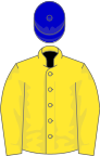 Yellow, Blue cap