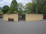 The college's Grade I listed bike shed[71]