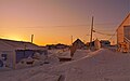 Chevak Winter Sunset at 30 below zero, 2012