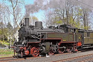 Preußische T 11 „7512 Hannover“ der Museumseisenbahn Minden, 2010