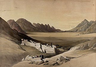 116. The Convent of St. Catherine, Mount Sinai.
