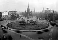 Thomas Circle in Washington, D.C., 1922