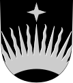 Polaris pictured in the coat of arms of Utsjoki[citation needed]