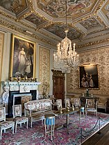 White Drawing Room in Houghton Hall