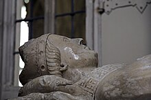 Effigy of William Edington in Winchester Cathedral