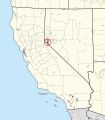 Location of Washoe Ranch in Nevada