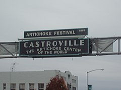 Castroville - Main entrance to the city