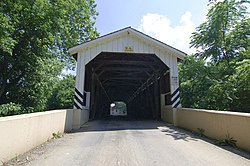 Baumgardener's Covered Bridge in Martic Township