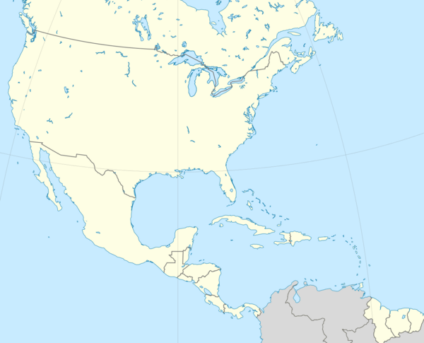 2014–15 CONCACAF Champions League is located in CONCACAF