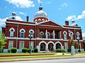 The Chambers County Courthouse in LaFayette is featured prominently in the 1988 movie Mississippi Burning. Chambers County Courthouse Square Historic District was added to the National Register of Historic Places on March 27, 1980.