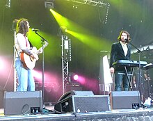 La Chanson du Dimanche in a live concert on 28 June 2009 at festival "Décibulles", in Neuve-Église (France)