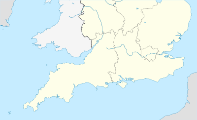 Map of Southern England showing the locations of the Device Forts