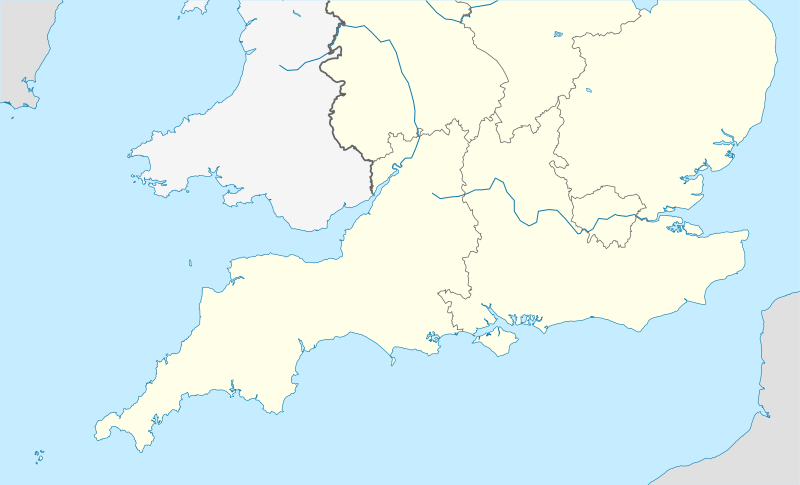 2012–13 Southern Football League is located in Southern England
