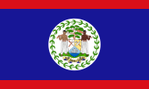 Flag of Belize (1:8:1)