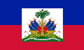 Flag of the Unification of Hispaniola (1820-1849) and Flag of the First Haitian Republic (1859–1964)