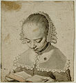 Girl reading, ca. 1630