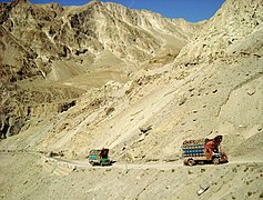 Decorated trucks can be found in even the most remote corners of Pakistan.