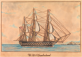 HMS Cumberland, c. 1852