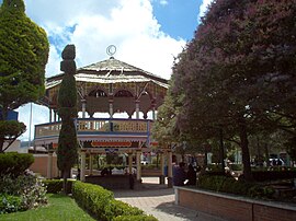 Chignahuapan - Pavillon auf der Plaza de armas