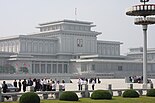 Kumsusan Palace of the Sun, Kim Il Sung and Kim Jong Il's mausoleum in Pyongyang, North Korea