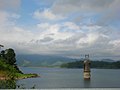 Lake Arenal created by hydroelectric dam