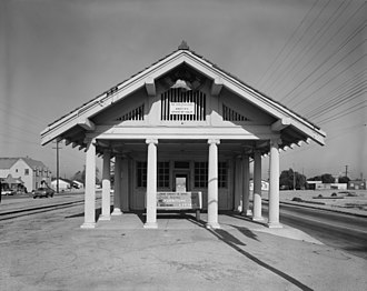Lynwood Pacific Electric Railway Depot, Los Angeles, California