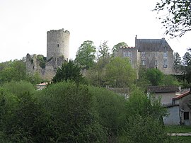 The chateau in Montreuil-Bonnin