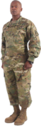 Army/Air Force/Space Force – ACU Known as the OCP uniform in the Air Force and Space Force