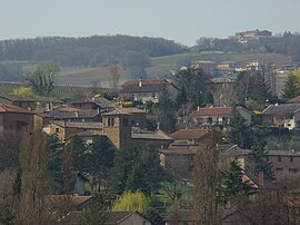 A general view of Pouilly-le-Monial