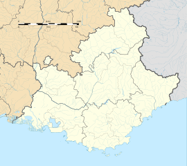 Les Baux-de-Provence is located in Provence-Alpes-Côte d'Azur