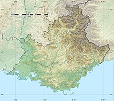 Siege of Toulon (1707) is located in Provence-Alpes-Côte d'Azur