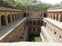 The Rajon ki Baoli stepwell was built by Sikandar Lodi in 1516.[23]