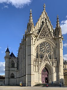 West front of Sainte-Chapelle de Vincennes