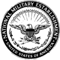 Seal of National Military Establishment (1947–1949), which was later renamed the Department of Defense.