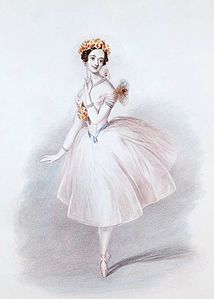 Marie Taglioni in La Sylphide (1832)