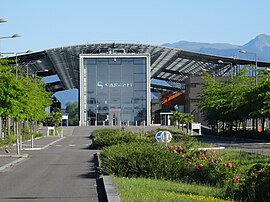 The headquarters of the Turbomeca plant, in Bordes