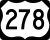 U.S. Route 278 Bypass marker