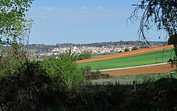 View of Valverde de Júcar, from Hontecillas