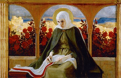 Virgin Mary in the Rose Garden, 1898