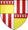Coat of arms of the Orley of Beaufort family, branch of the Orley family, lords of Beaufort.