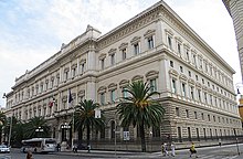 Palazzo Koch in Rome, headquarters of the Bank of Italy