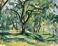 Sous-bois (Underwood) by Paul Cézanne, between 1890 and 1892
