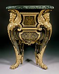 Commode André-Charles Boulle, son of Jean Boulle (c. 1710–20). Boulle work brass, tortoiseshell inlay.
