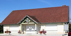 The town hall in Désandans
