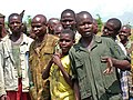 Image 14A group of demobilized child soldiers in the Democratic Republic of the Congo (from Democratic Republic of the Congo)