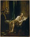 Eugène Delacroix: Tasso im Irrenhaus, 1839